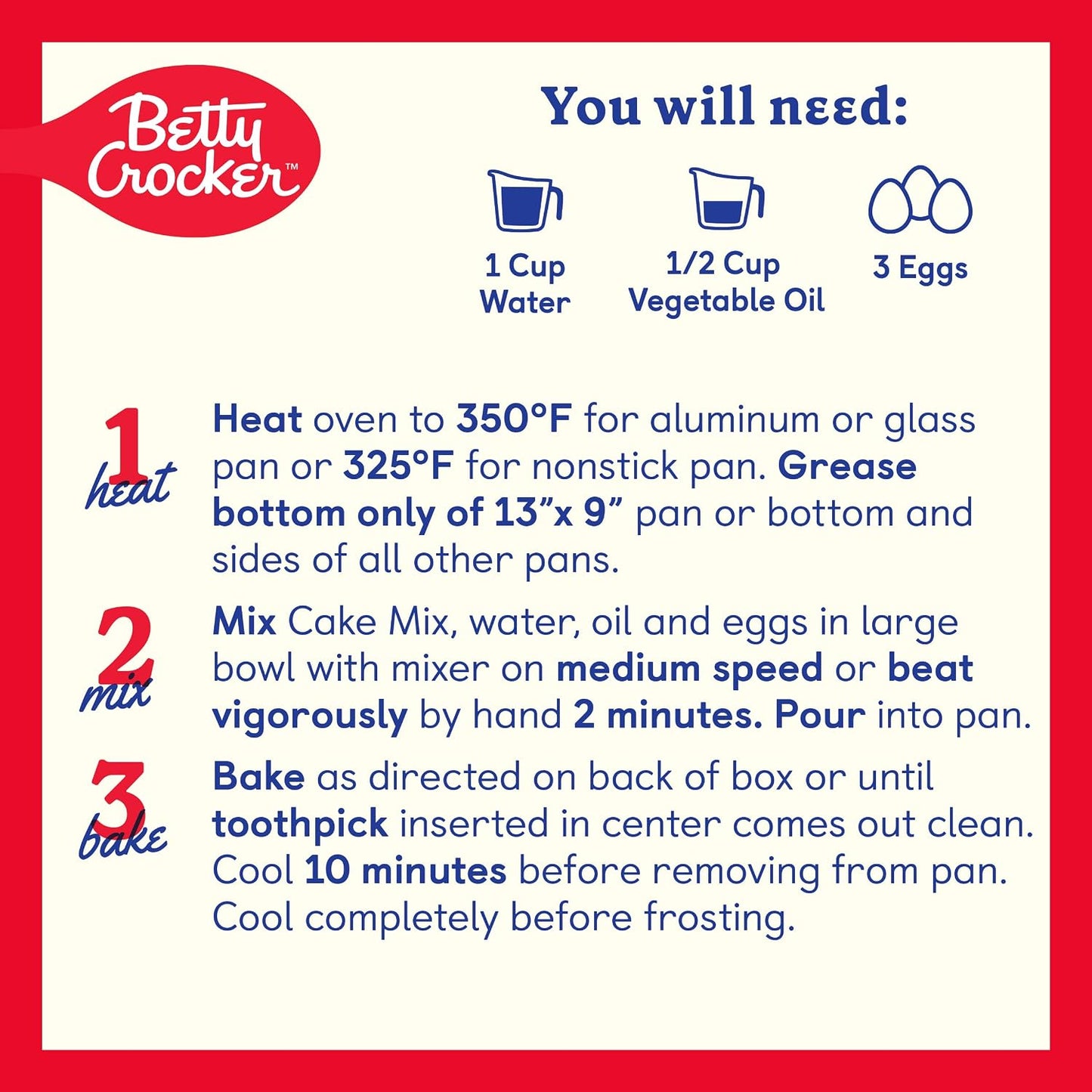 Betty Crocker Favorites Super Moist, Chocolate Fudge, Cake Mix, 13.25 oz (Pack of 12)