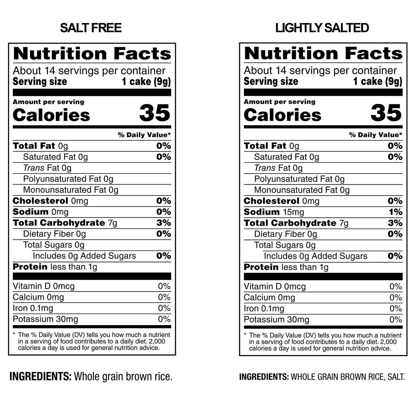 Quaker Gluten Free Large Rice Cakes Variety Pack