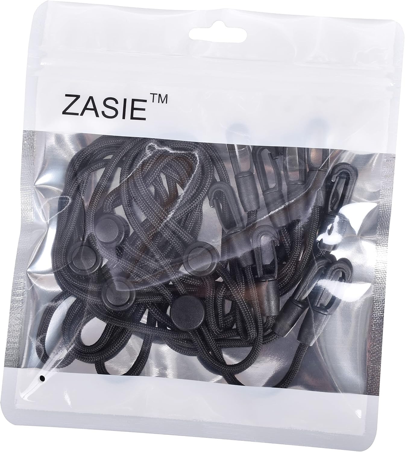 Zasie Face Mask Holder and Extender Strap for Kids and Adults, 5 Pack