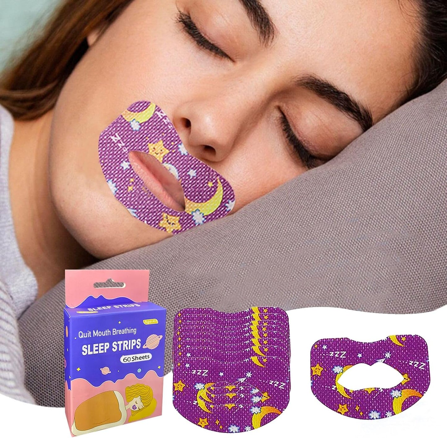 Skin Friendly Non Woven Fabric Nose Strips Large Size for Adults