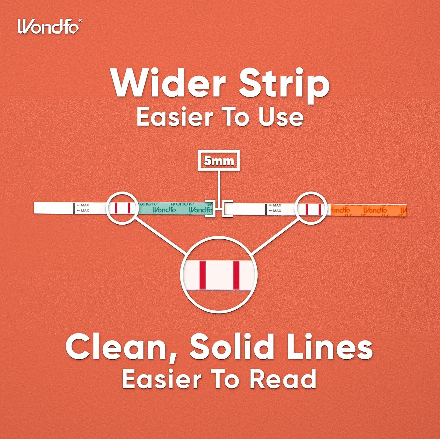 Wondfo 50 Ovulation and 20 Pregnancy Test Strips Kit