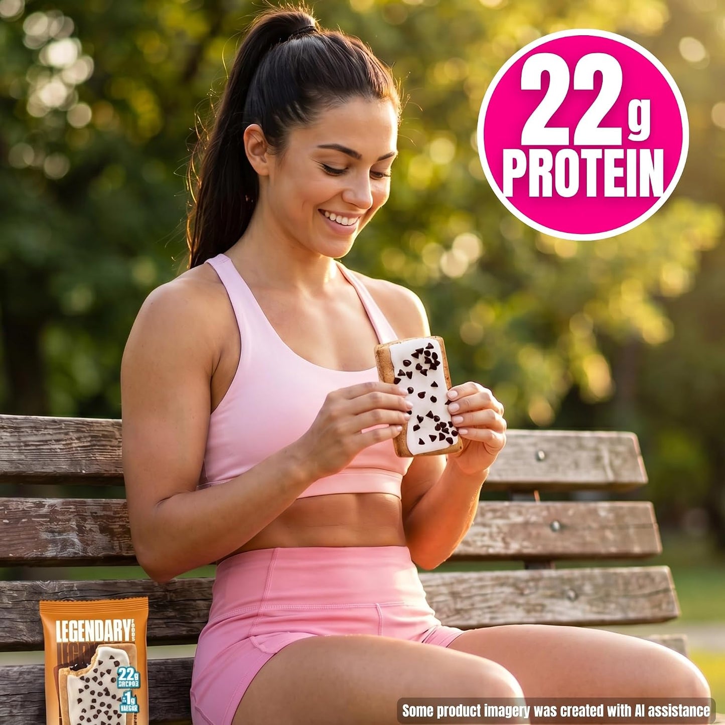 Protein Pastry, Campfire S'mores, Keto Friendly Snack, 22g Protein, Low Carb, Soft Baked
