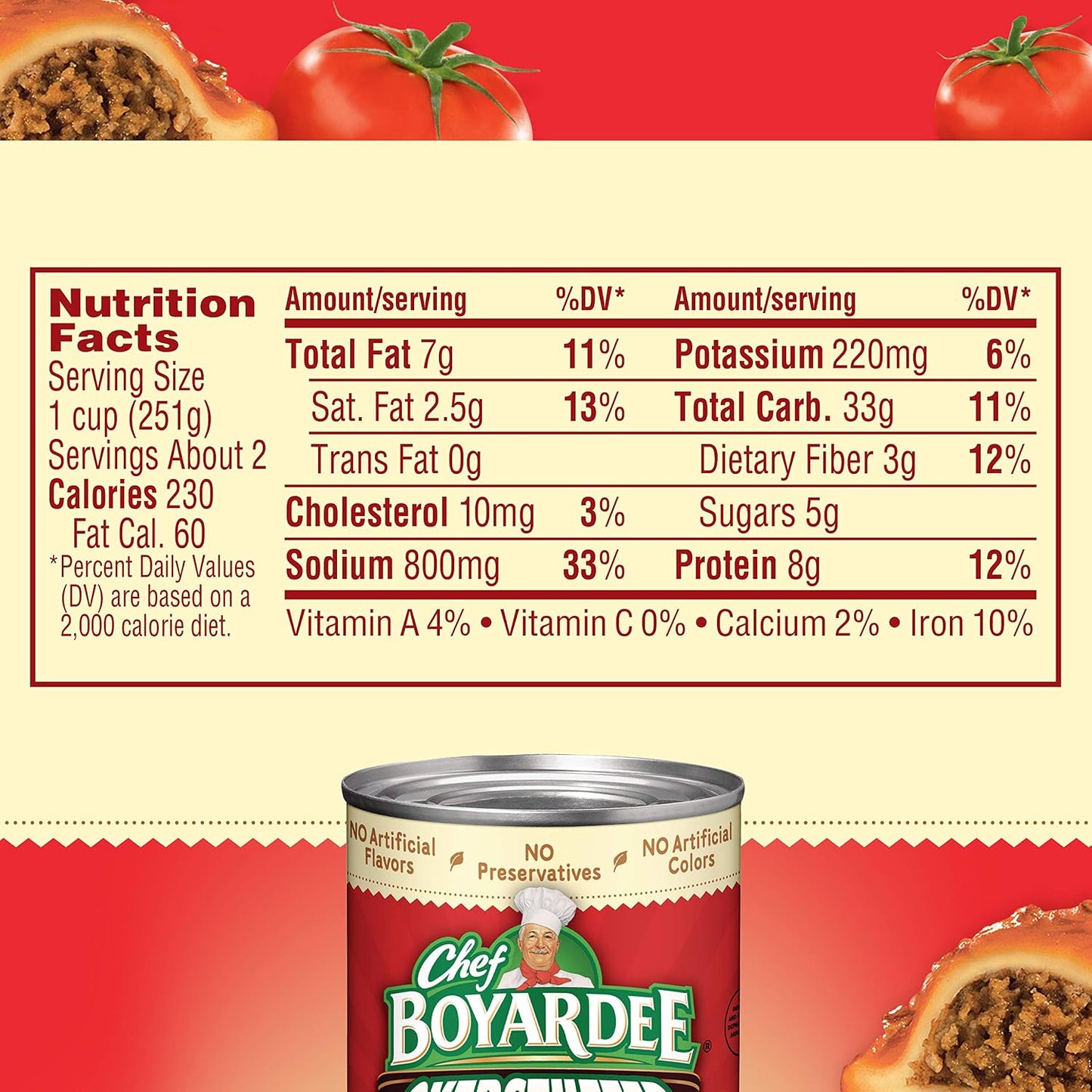 Chef Boyardee Overstuffed Beef Ravioli, 15 oz, 12 Pack, Ready-to-Eat Meals, Convenience Foods, Beef Ravioli