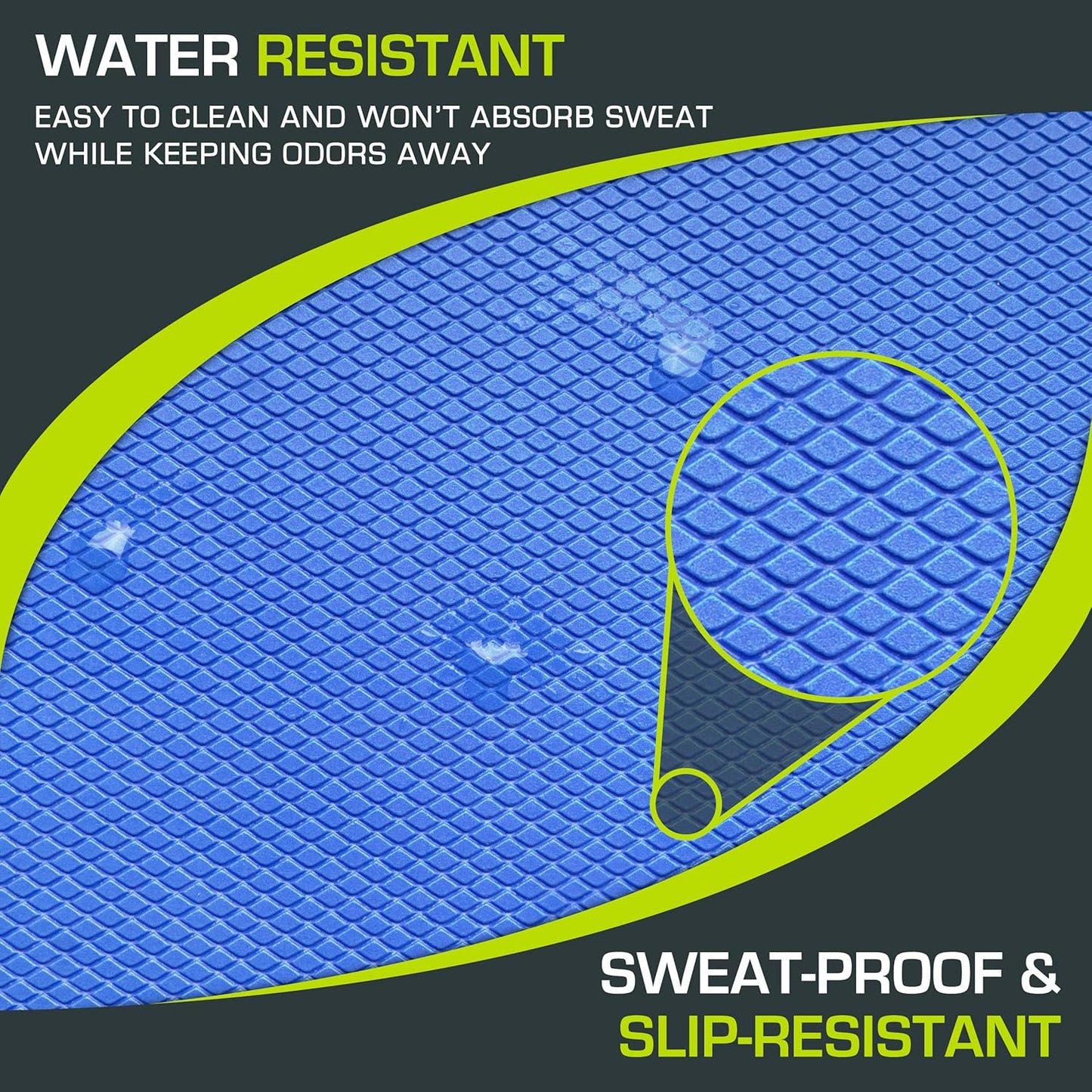 ProsourceFit 15.5" x 12.75" Non-Slip Exercise Balance Pad