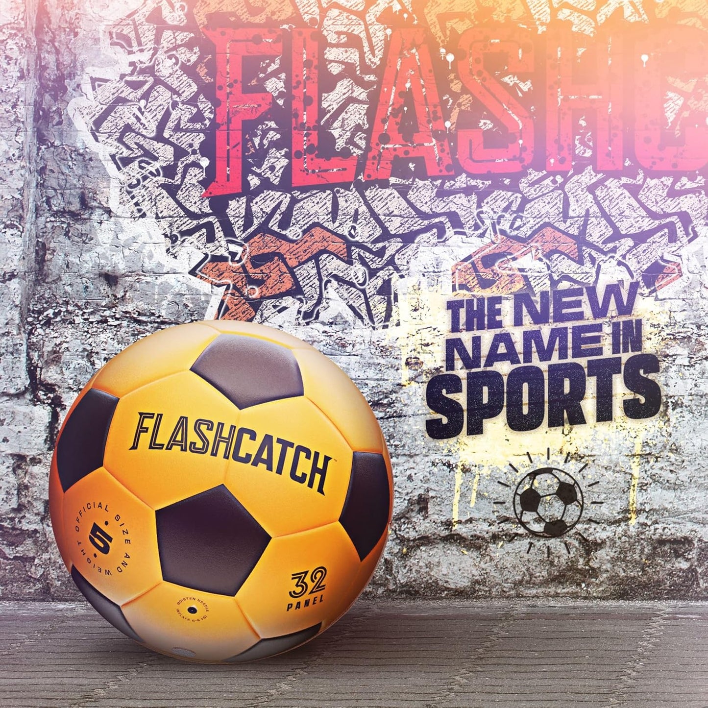 Light Up Soccer Ball - Glow in The Dark - NO 5 - Sports Gear Gifts for Boys & Girls 8-15+ Year Old - Kids, Teens Gift Birthday Ideas - Cool Boy Toys Ages 8 to 15 Glowing Night Activity