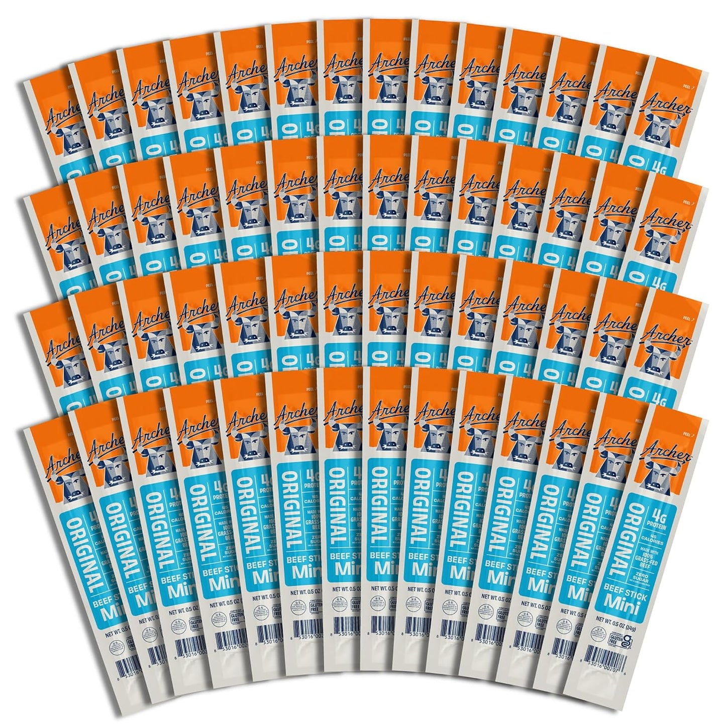 Grass Fed Beef Jerky Sticks Individually Wrapped in Bulk