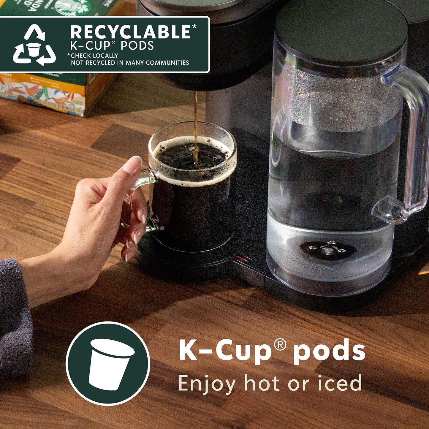 Starbucks K-Cup Coffee Pods Variety Pack 60 Count Keurig Compatible