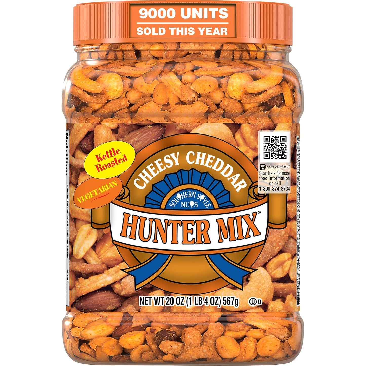 Bulk Trail Mix with Honey Roasted Nuts and Seeds, 23 oz