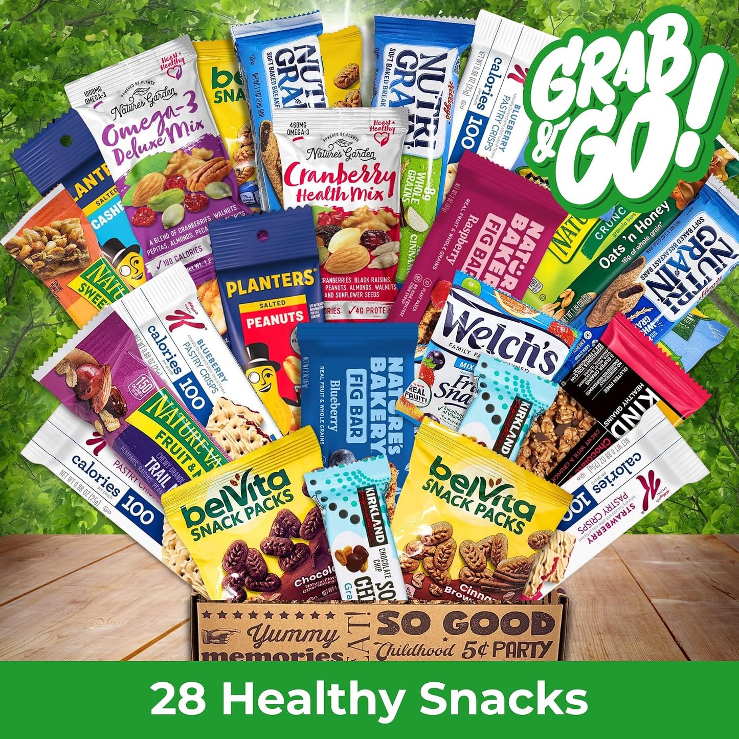 Deluxe Snack Variety Box for Adults and Families