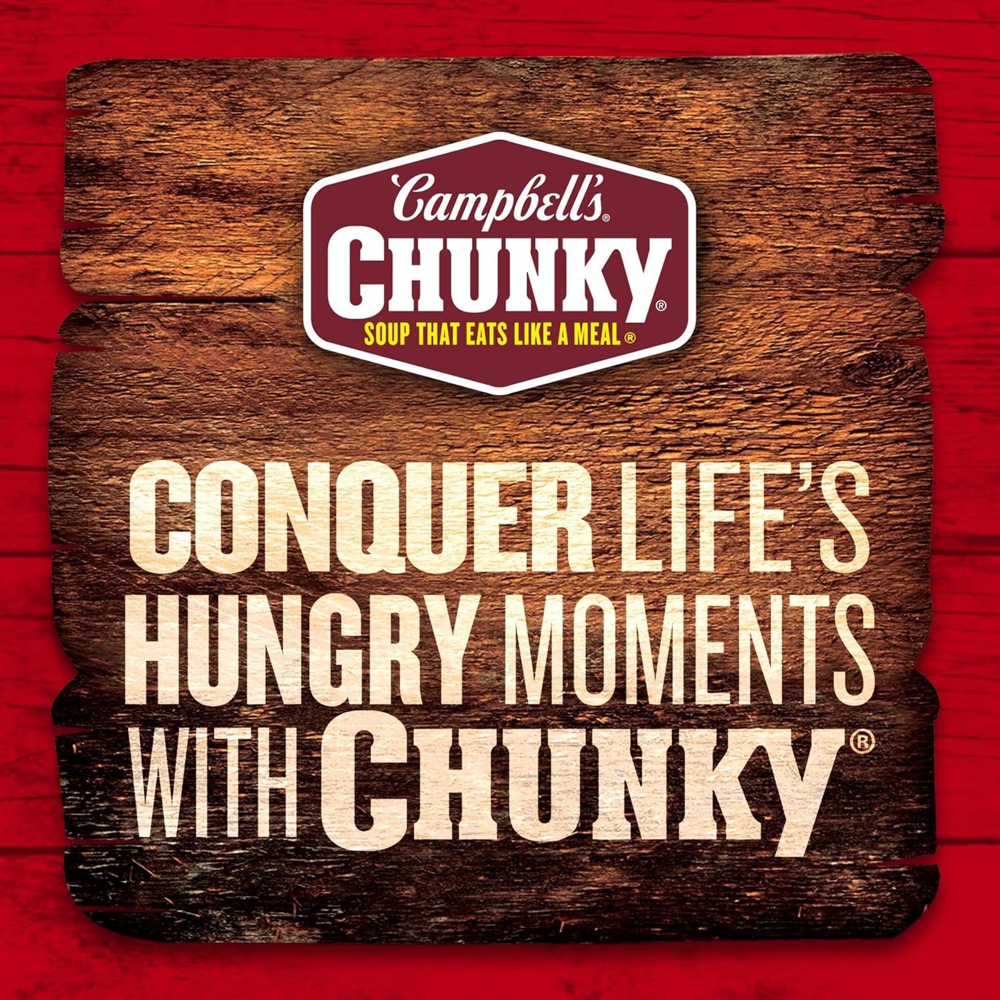 Campbell's Chunky Classic Chicken Noodle Soup, 16.1 Oz Cans, No Antibiotics, 8-Count Case