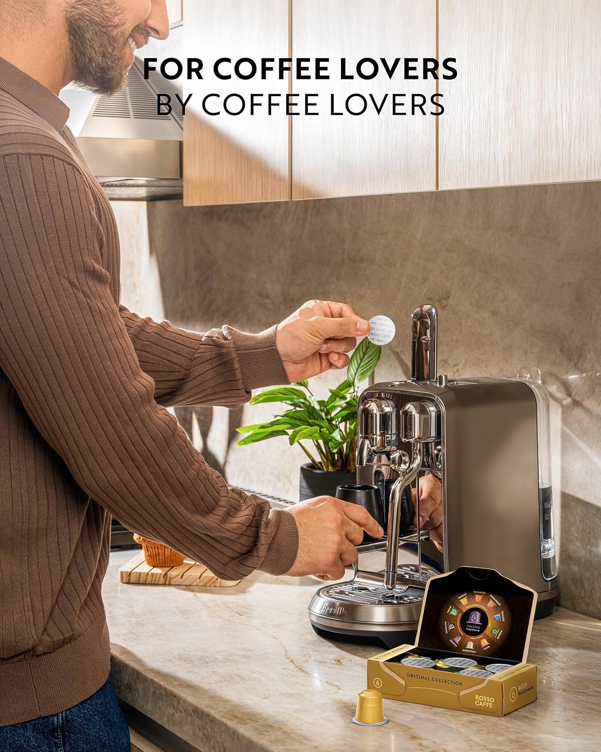120-count espresso pods variety pack for nespresso original machines