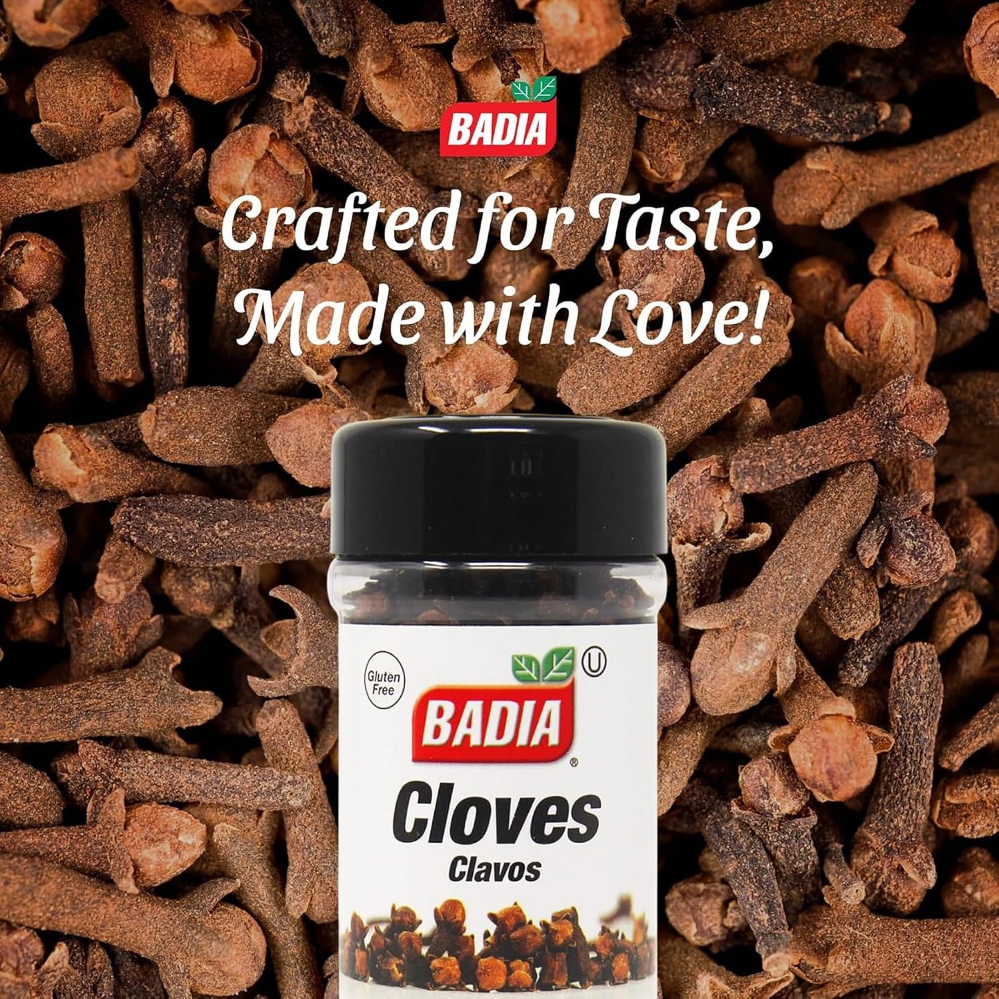 Badia Whole Cloves 1.25 oz Premium Spice Baking Cooking Beverages Aromatic Flavorful