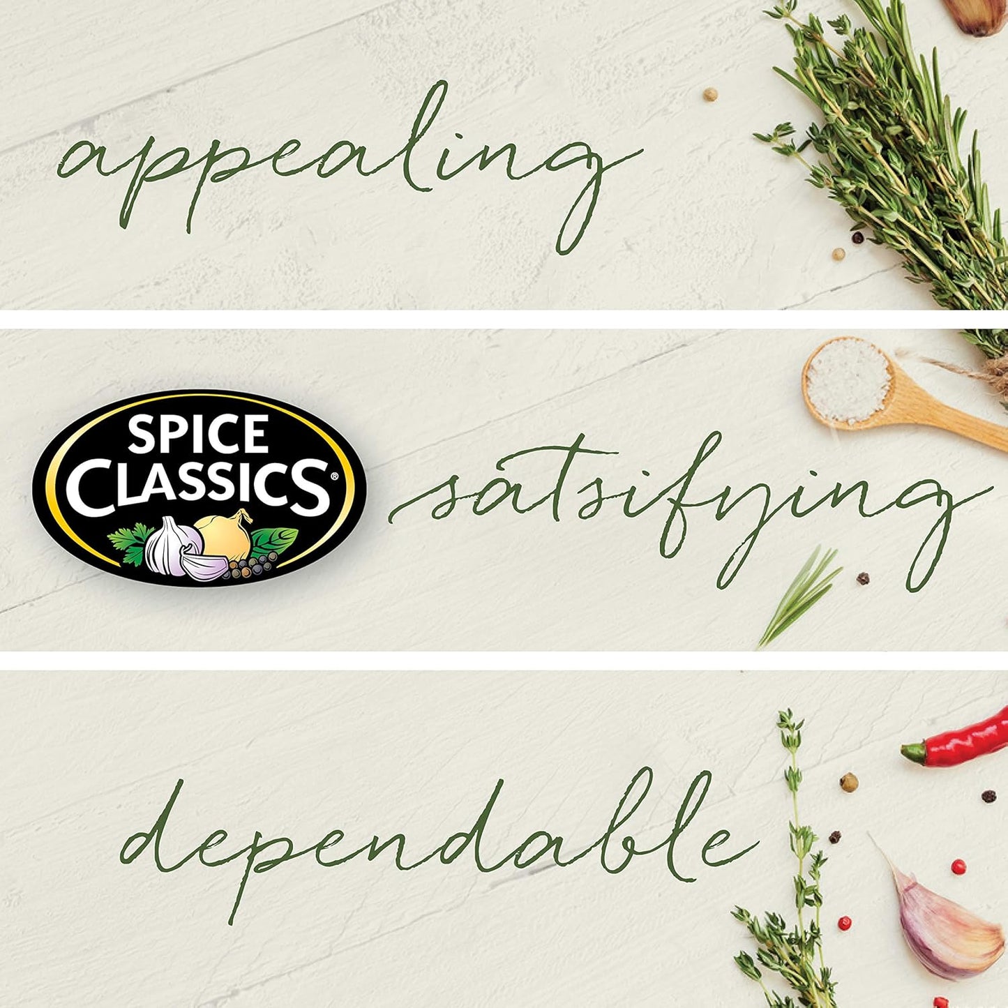 Spice Classics Crushed Red Pepper, 12 oz - Dried and Crushed Red Chili Pepper Flakes for Pizza, Chowder, Seafood, Pasta
