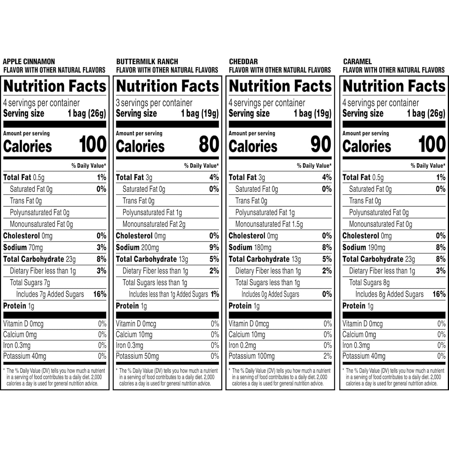 Quaker Rice Crisps 4 Flavor Variety Mix 15 Count