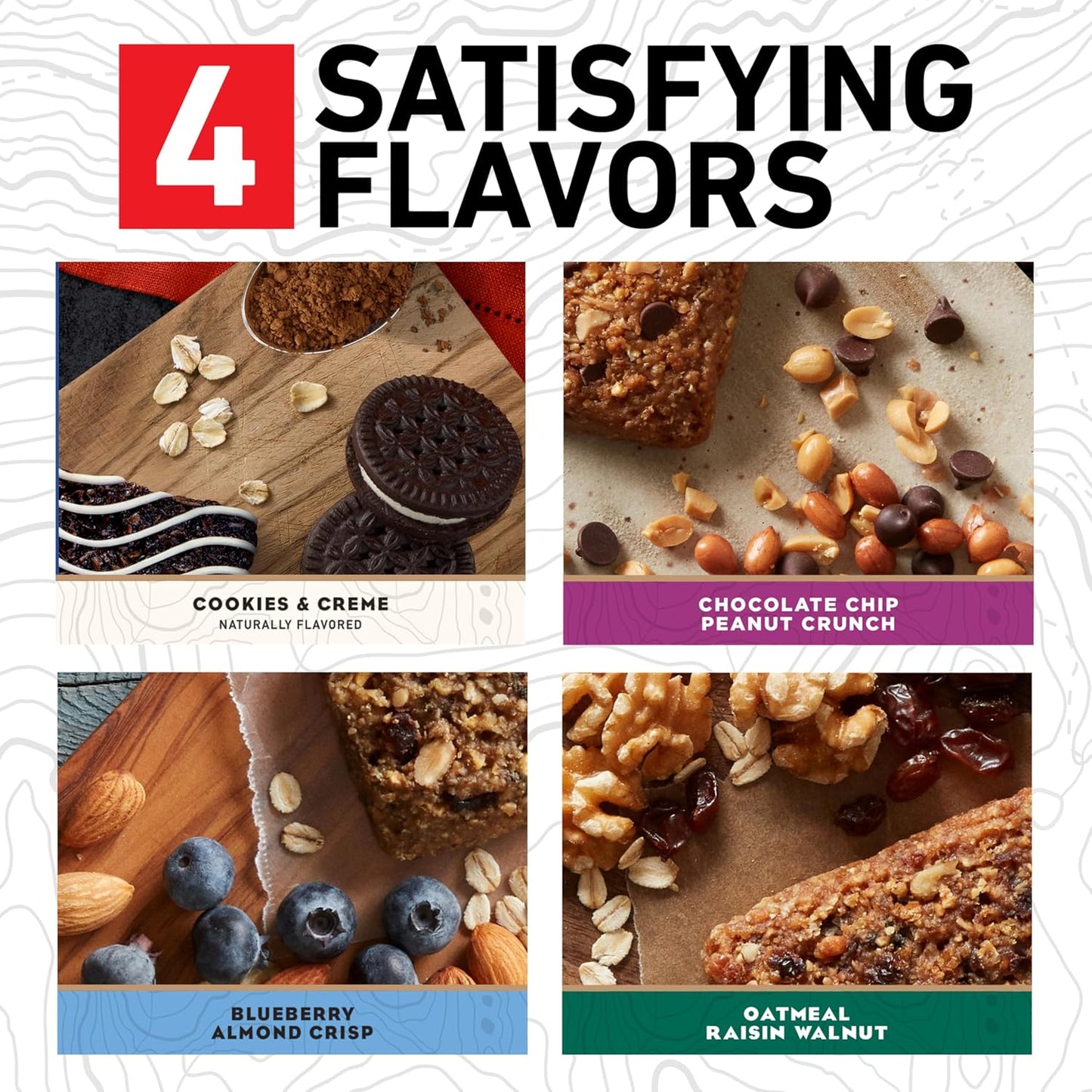 CLIF BAR Energy Protein Bars Variety Pack 12 Pack