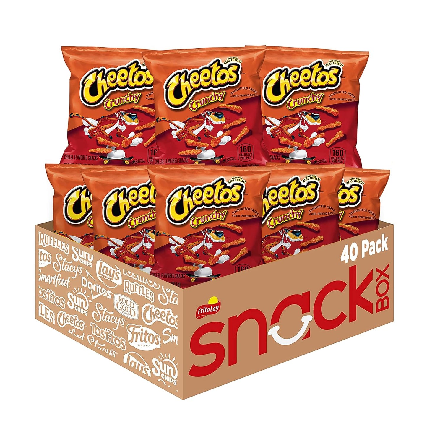 Cheetos Cheese Flavored Snacks Variety Pack 40 Count