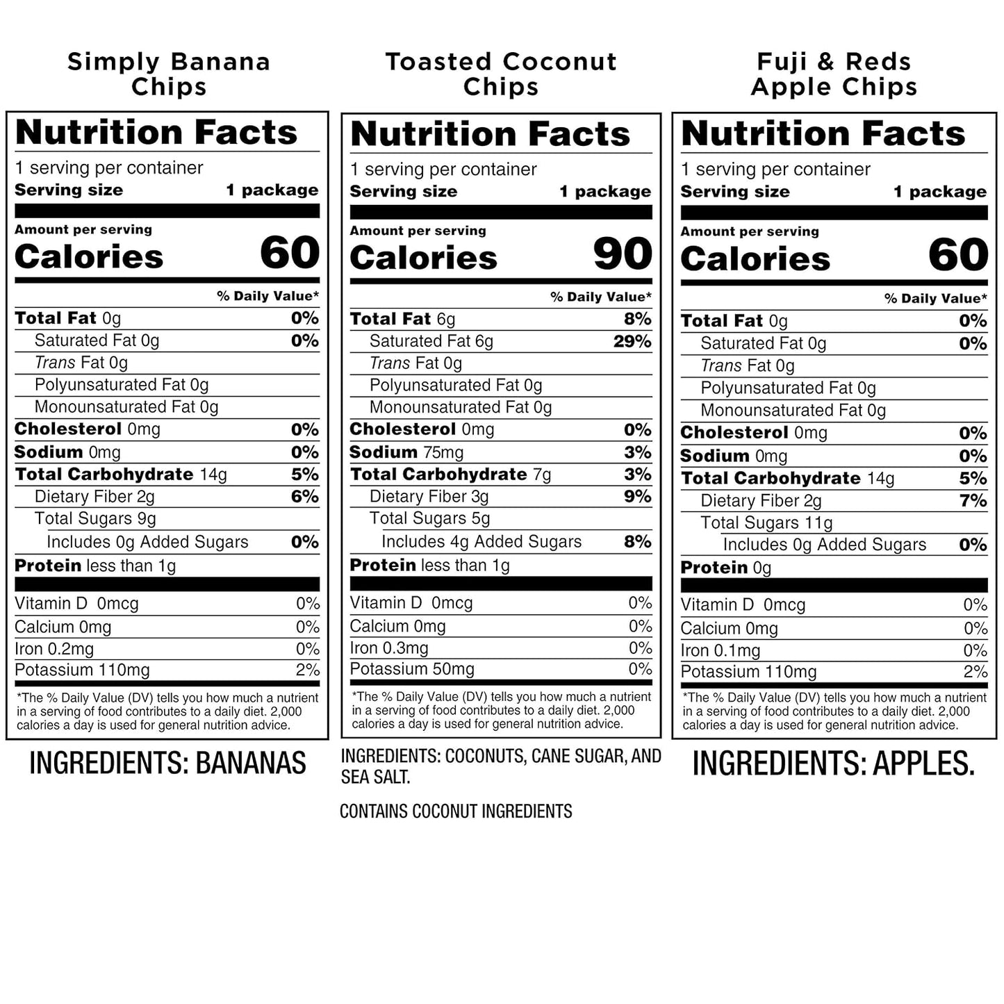 Bare Baked Crunchy Fruit Variety Pack, 16 Count, 0.53 Ounce Bags