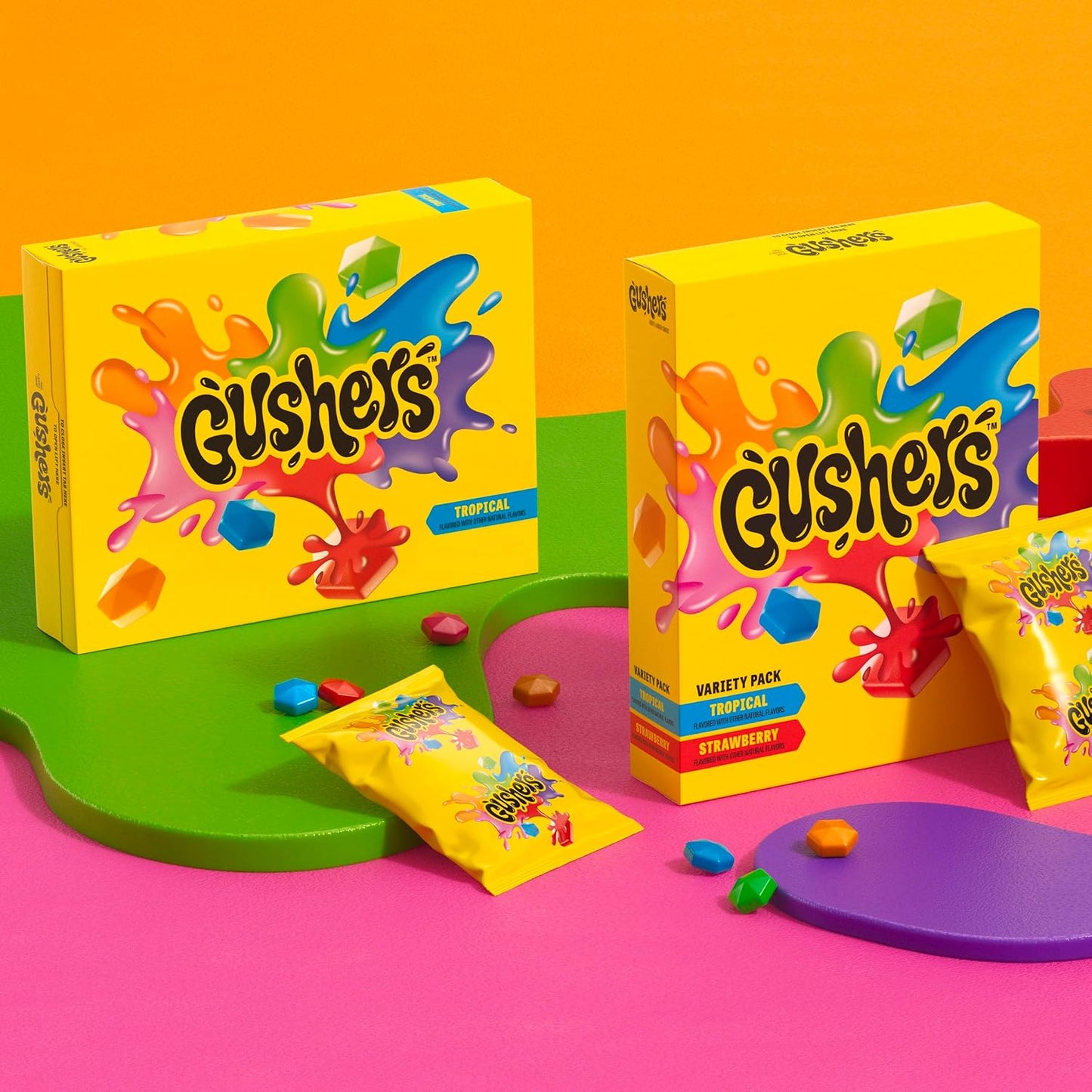 Gushers Fruit Flavored Snacks Variety Pack, 20 Ct, 16 oz