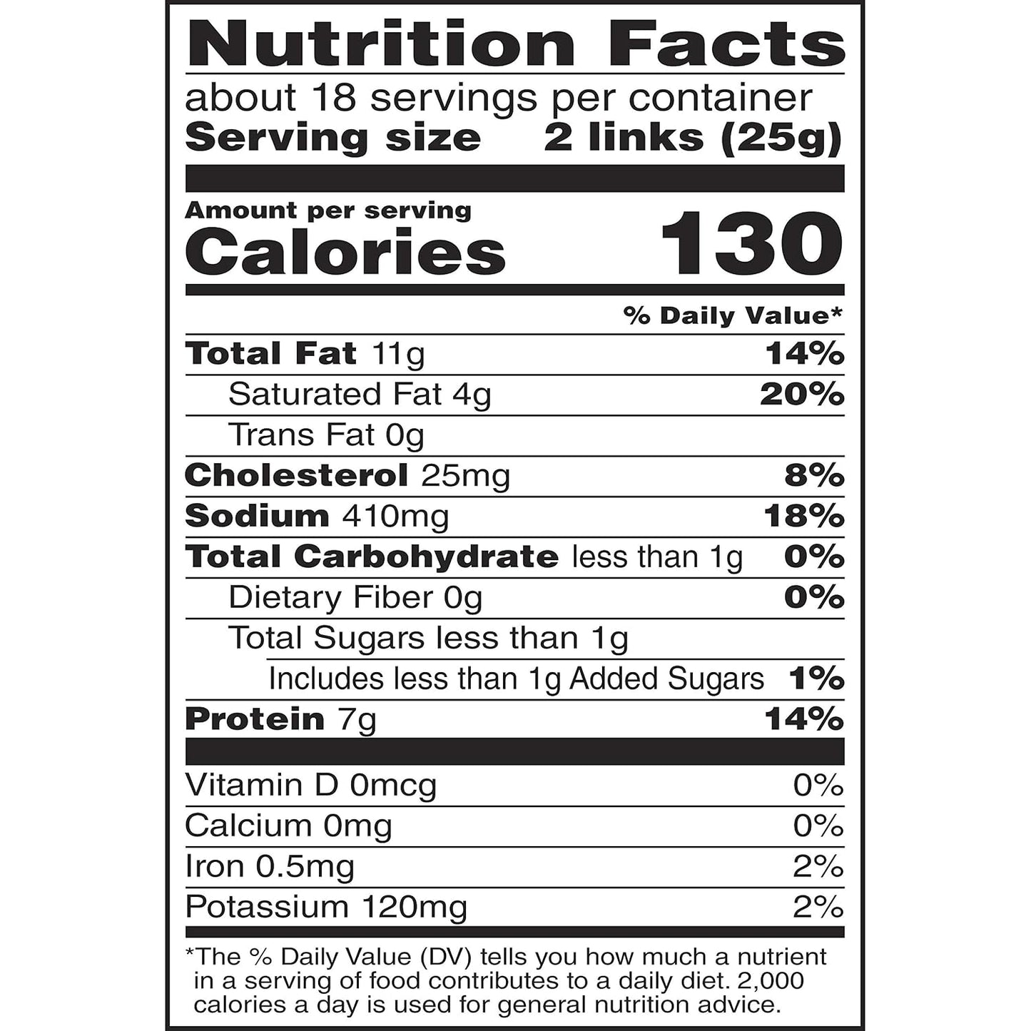 Duke's Original Smoked Shorty Sausages, 16 oz, Gluten-Free, Keto Friendly