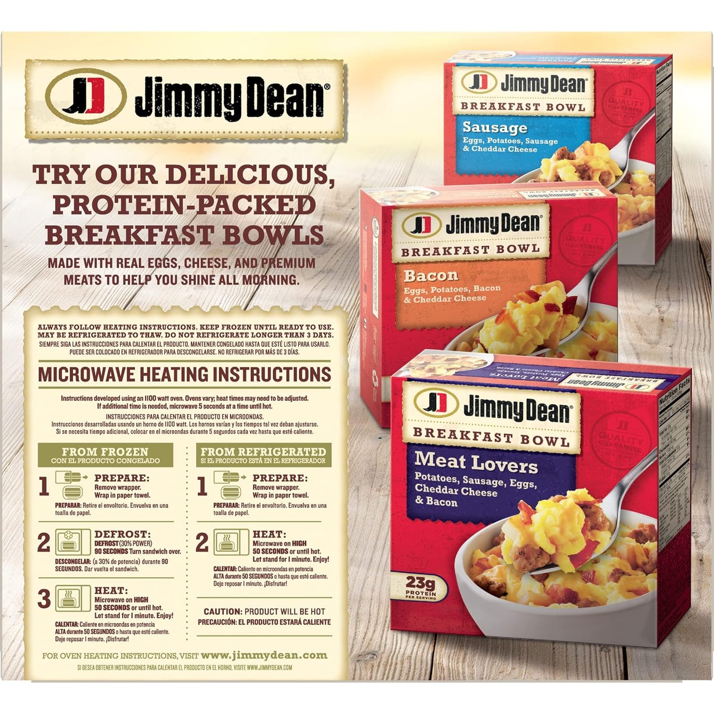 Jimmy Dean Sausage, Egg and Cheese Croissant Breakfast Sandwich, 8 Count Frozen Package