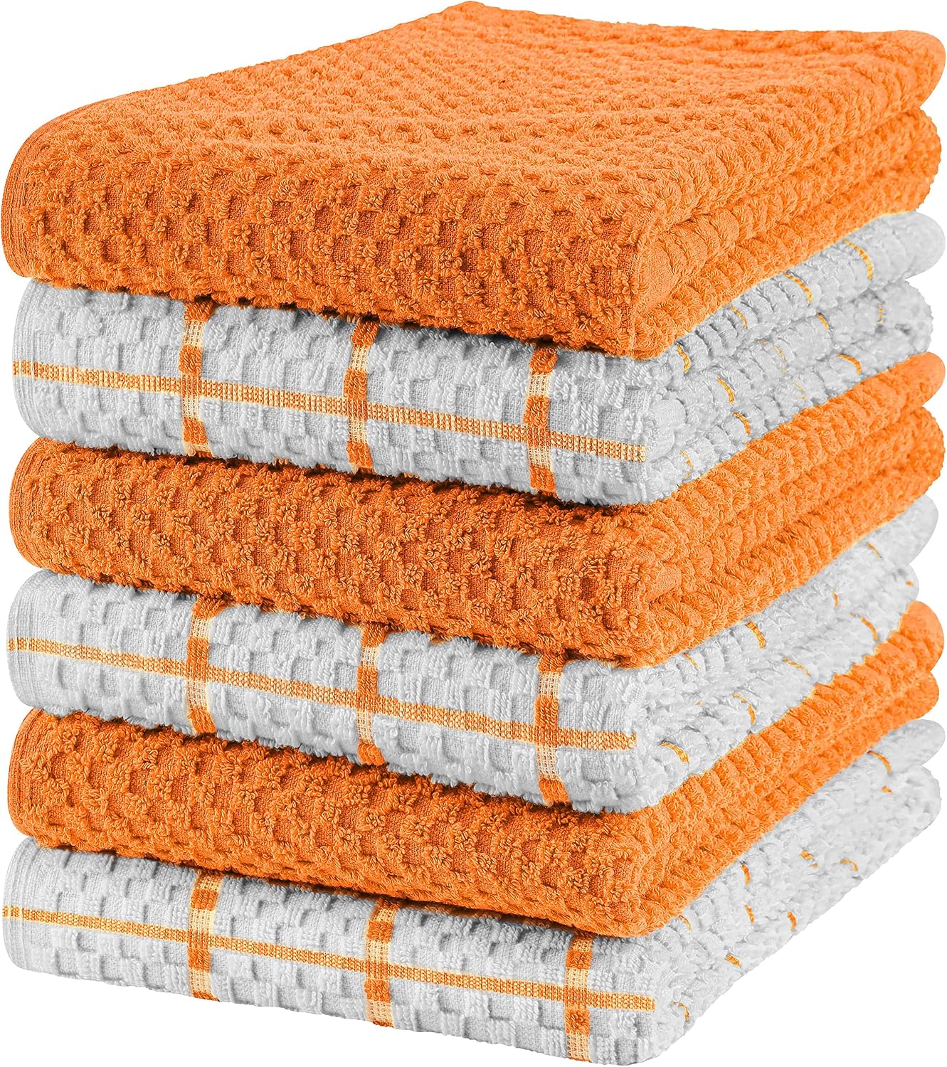 Utopia Towels - Kitchen Towels 12 Pack, 15 x 25 Inches, 100% Ring Spun Cotton Super Soft and Absorbent Linen Dish, Tea and Bar Towels Set, Black