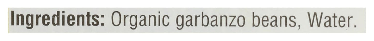 365 by Whole Foods Market Organic Unsalted Garbanzo Beans 13.4 Ounce Non-GMO Verified