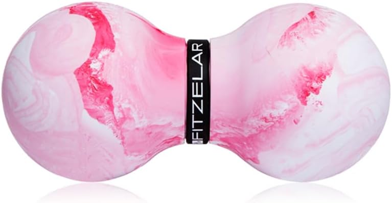 FITZELAR Double Lacrosse Massage Ball for Myofascial Release and Trigger Point Therapy