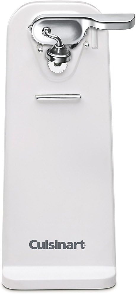 Cuisinart Electric Can Opener, One-Touch Operation, Nonslip Base, Black | CCO-50BKN, ideal electric can opener for seniors with magnetic lid holder, one-touch design, nonslip base & detachable lever