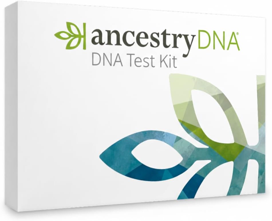 AncestryDNA Genetic Ethnicity Test Kit with 3600+ Regions