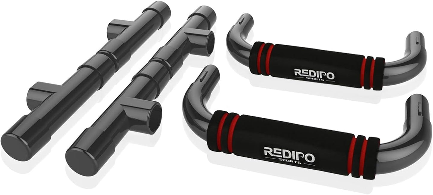 Push Up Bars for Strength Training - Ergonomic Pushup Stands with Anti-Slip Design