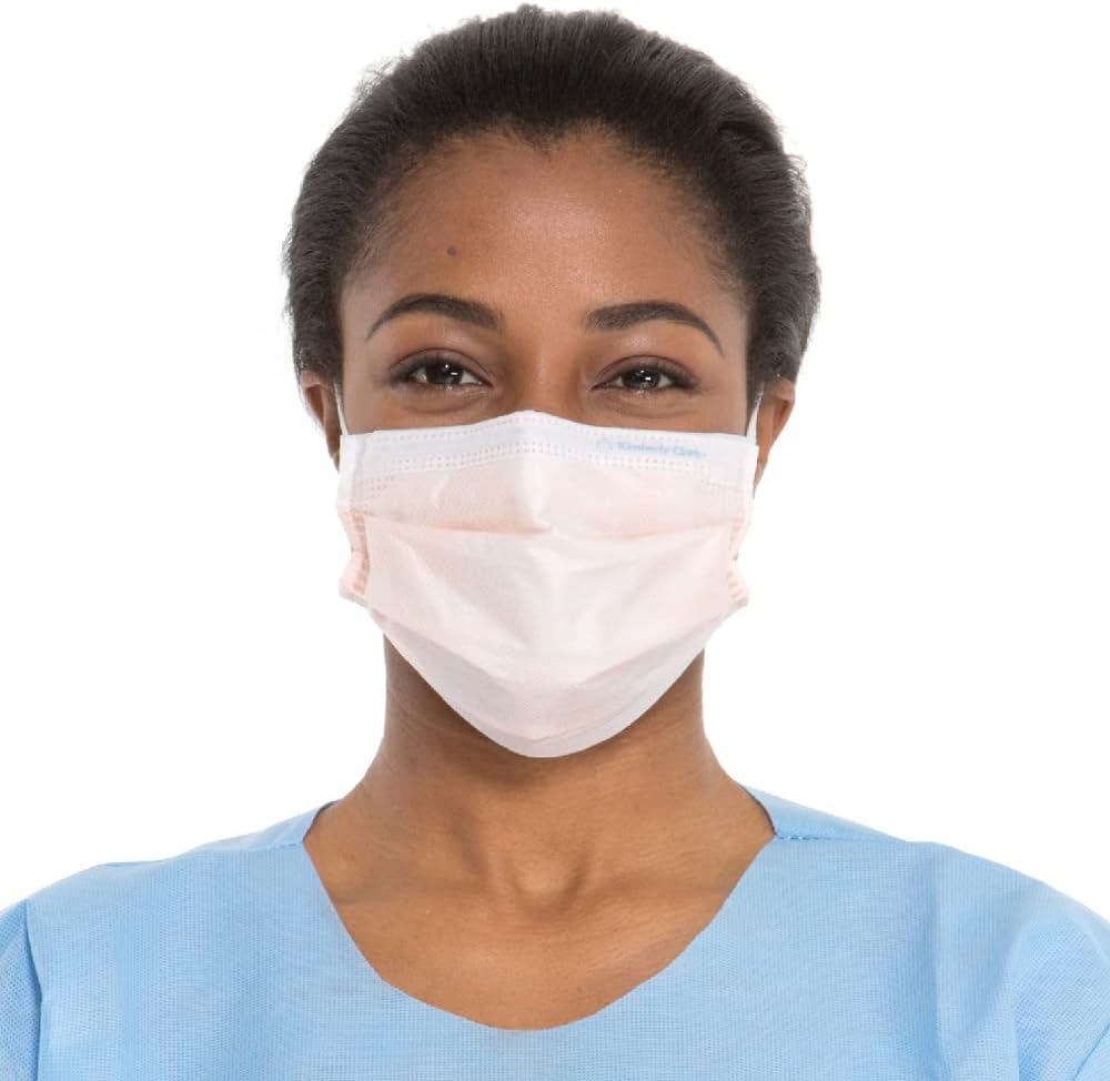 Halyard FluidShield Level 3 Disposable Face Mask with Soft Earloop