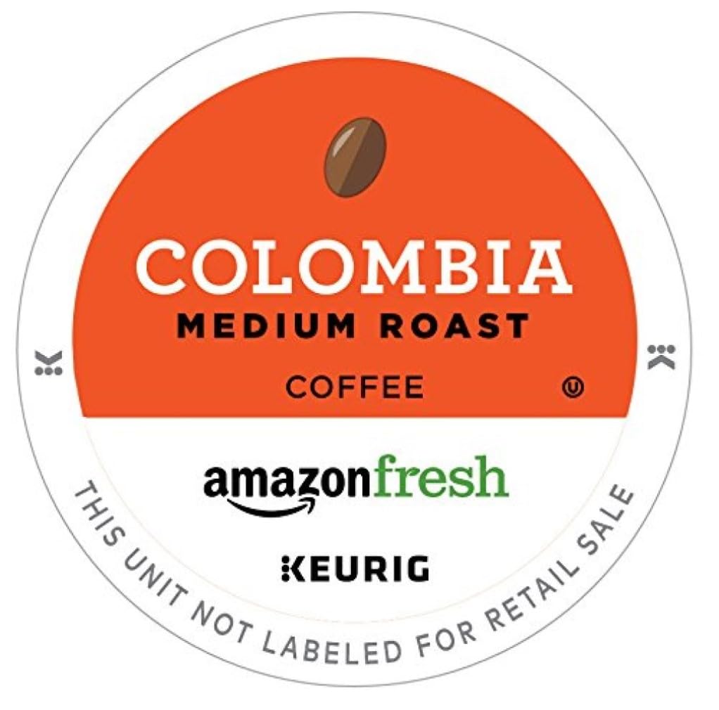 AmazonFresh 80 Ct K-Cups Colombia Medium Roast Keurig Compatible