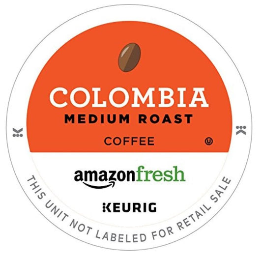 AmazonFresh 80 Ct K-Cups Colombia Medium Roast Keurig Compatible
