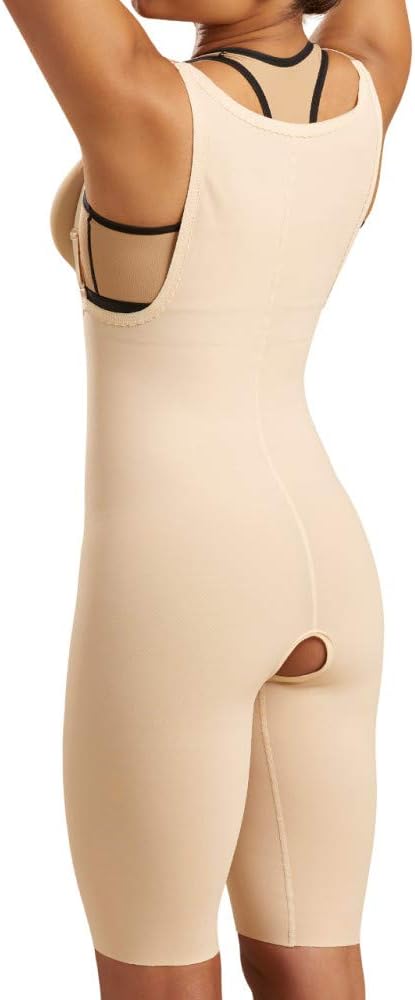MARENA FBS2 Stage 2 Knee Length Zipperless Girdle with Suspenders Tummy Control