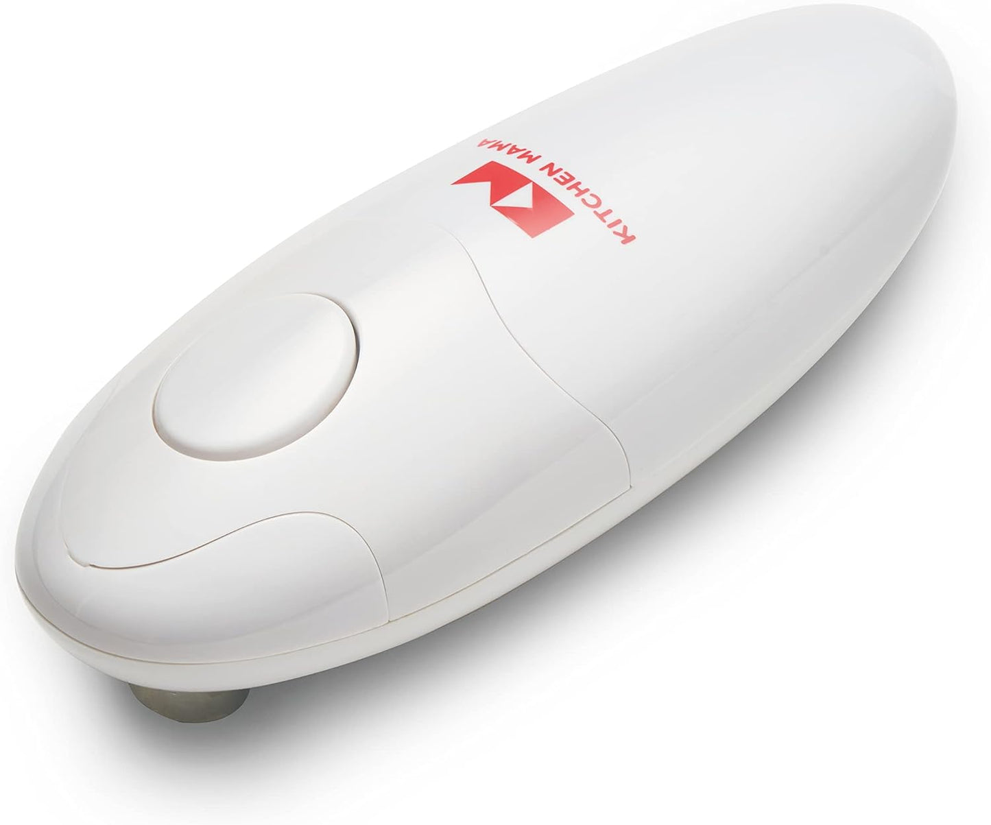 Kitchen Mama Auto Electric Can Opener, Sky Blue | Automatic, Hands Free, Smooth Edge, Food-Safe, Battery Operated