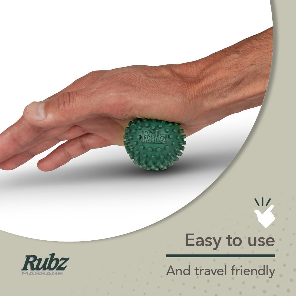 Due North Foot Rubz Hand & Back Massage Ball for Plantar Fasciitis Relief