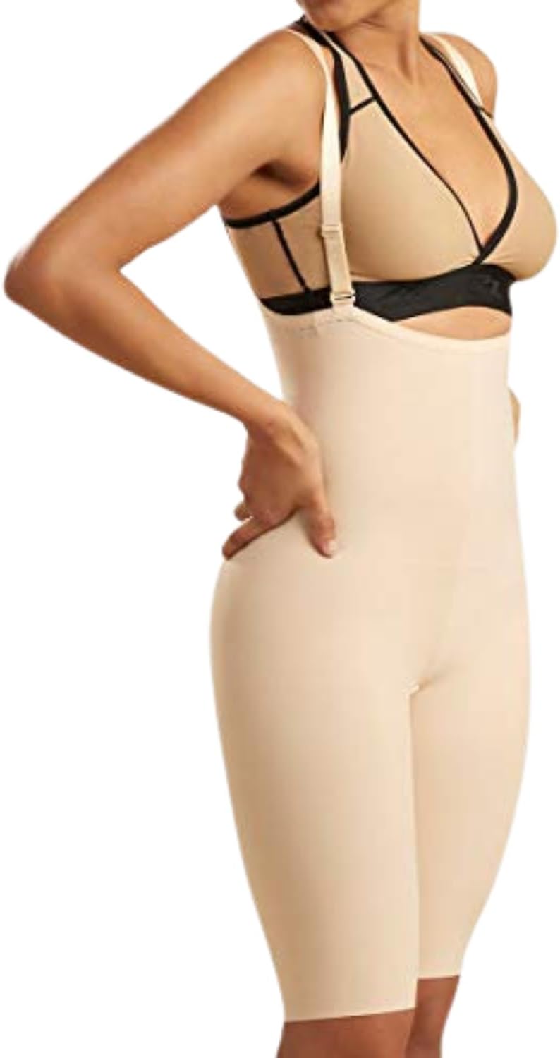 MARENA FBS2 Stage 2 Knee Length Zipperless Girdle with Suspenders Tummy Control