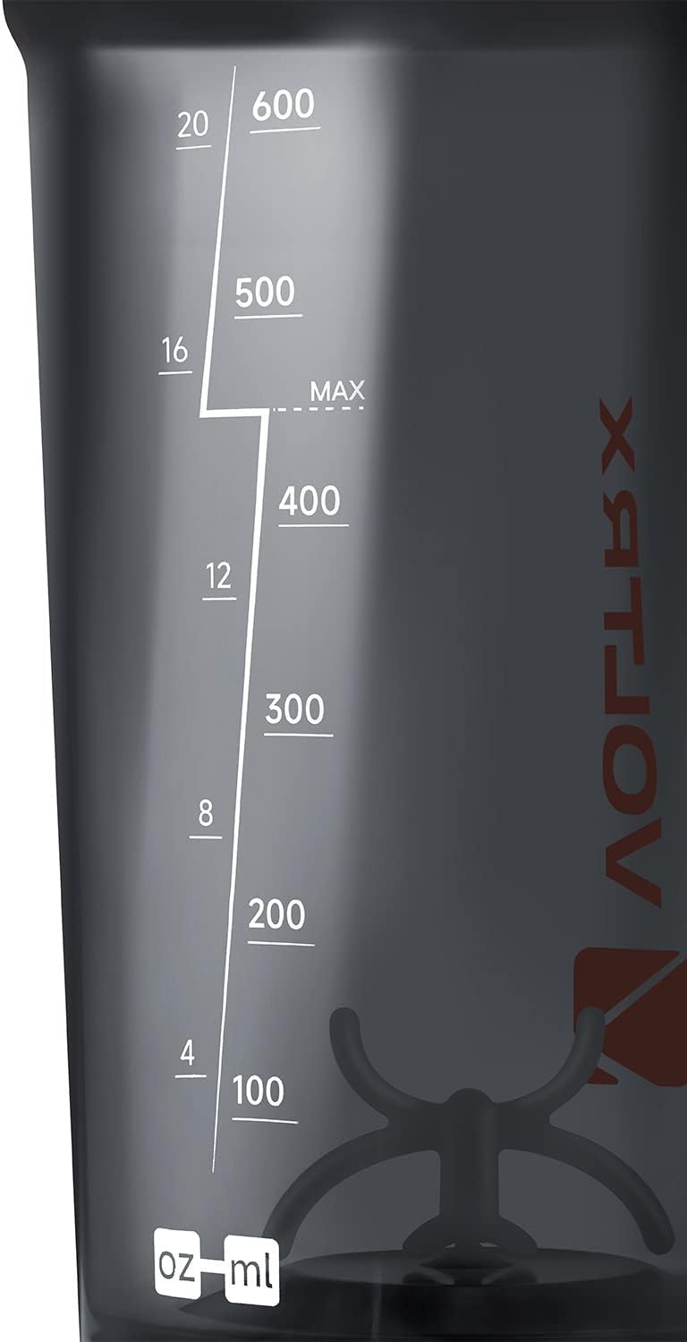 VOLTRX 24oz Electric Protein Shaker Bottle - USB Rechargeable