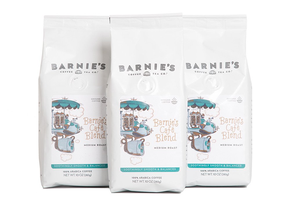 Barnie's Coffee Single Serve Pods with Coconut, Vanilla, and Caramel Flavors, Medium Roast Arabica Coffee Beans Compatible with Keurig Brewers, 48 Count