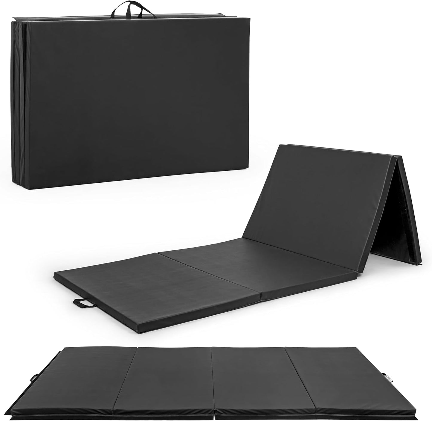 CAP Barbell 2-Inch Folding Anti-Tear Exercise Mat, Multiple Colors