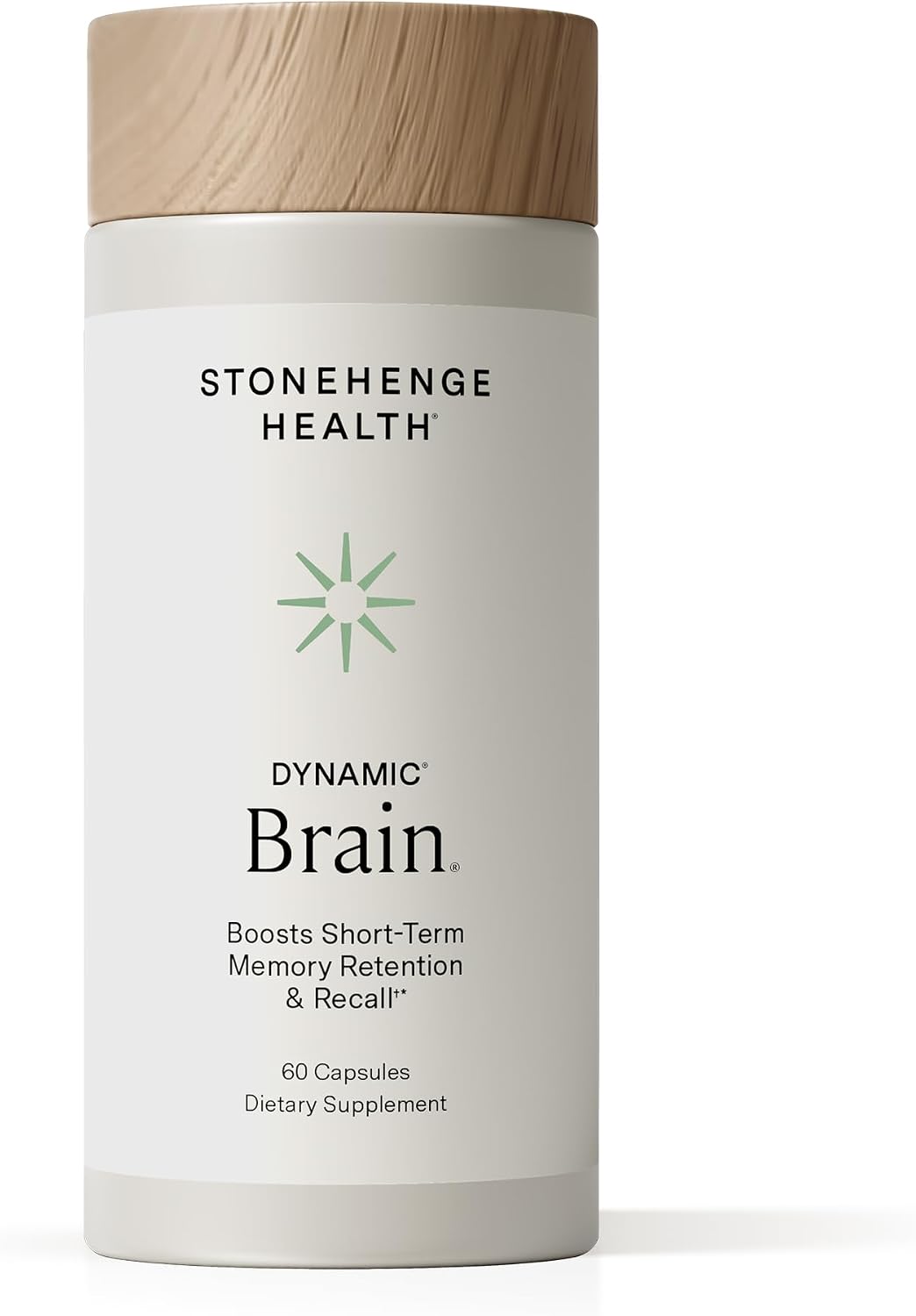Stonehenge Health Dynamic Brain Bacopa Nootropic Formula with Phosphatidylserine and DHA
