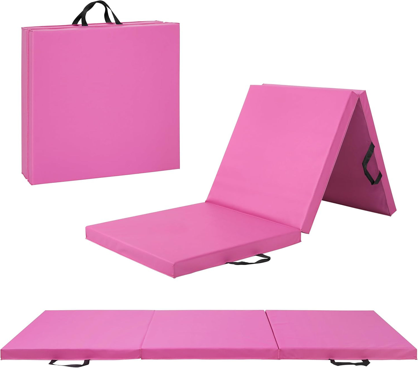 CAP Barbell 2-Inch Folding Anti-Tear Exercise Mat, Multiple Colors