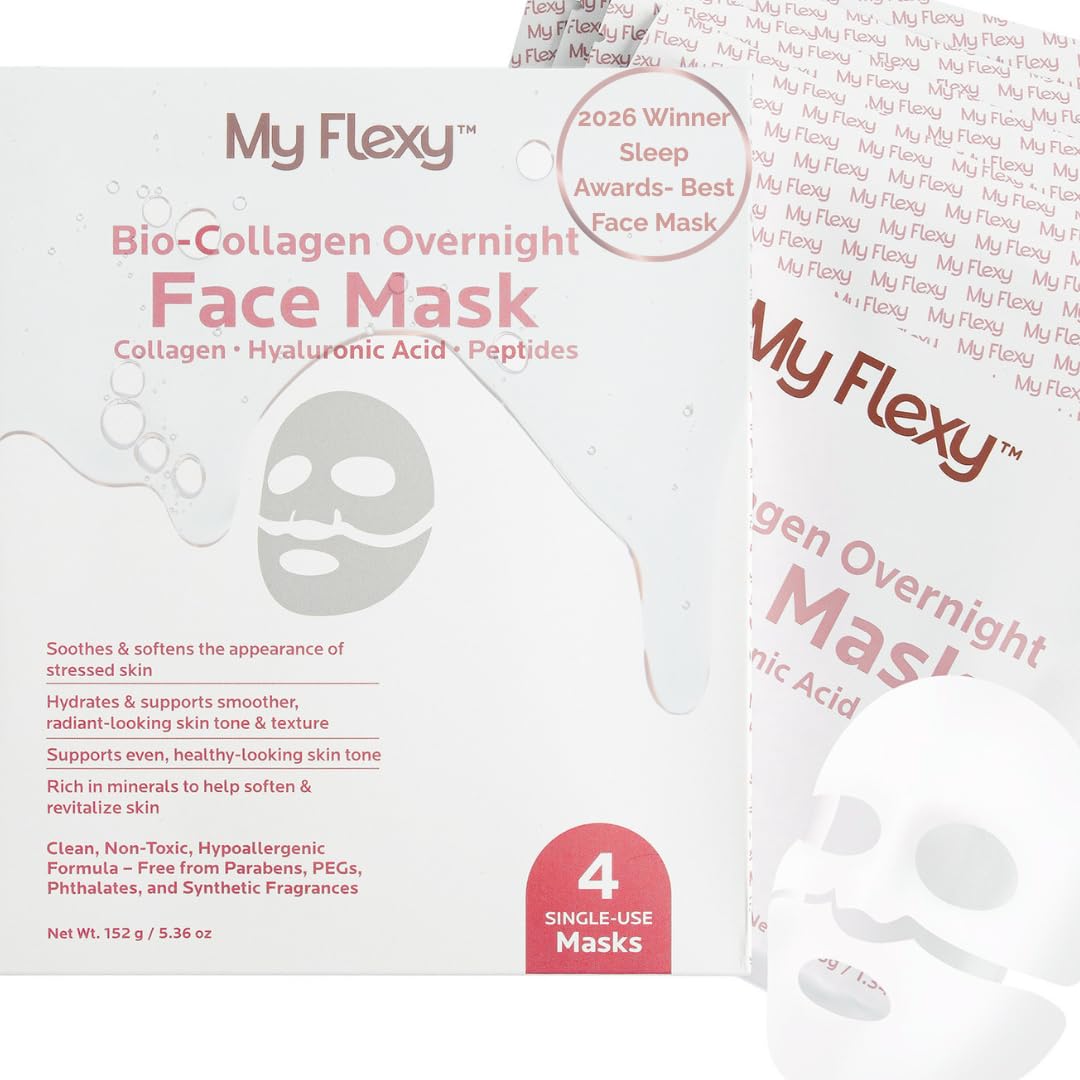 Bio Collagen Overnight Facial Mask with Peptides and Hyaluronic Acid