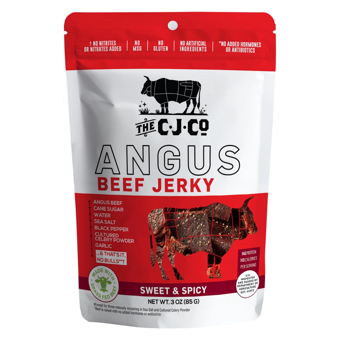 Old Fashioned Dry Zero Sugar Beef Jerky Made with 100% Beef