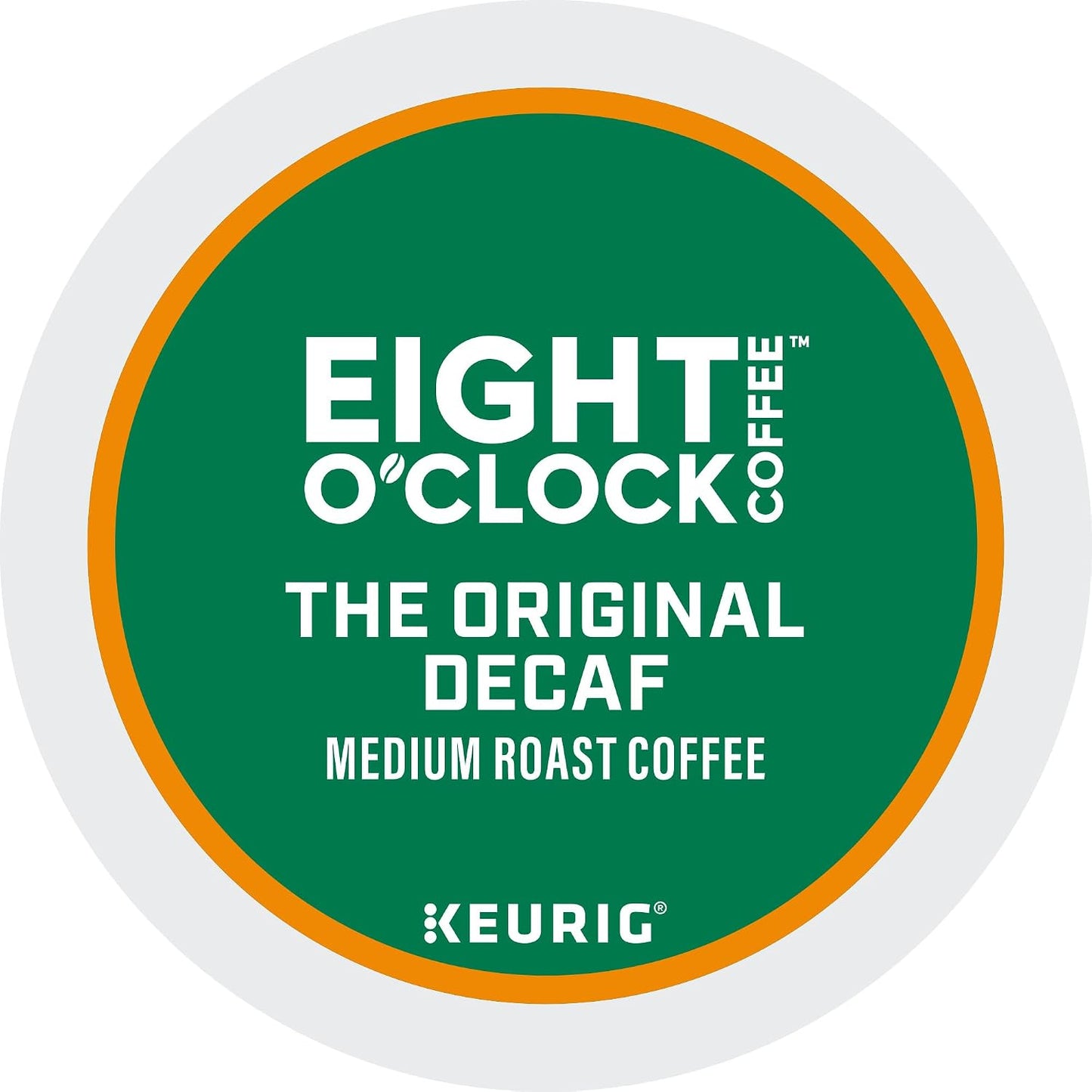 Eight O'Clock Coffee The Original Decaf Single-Serve Keurig K-Cup Pods