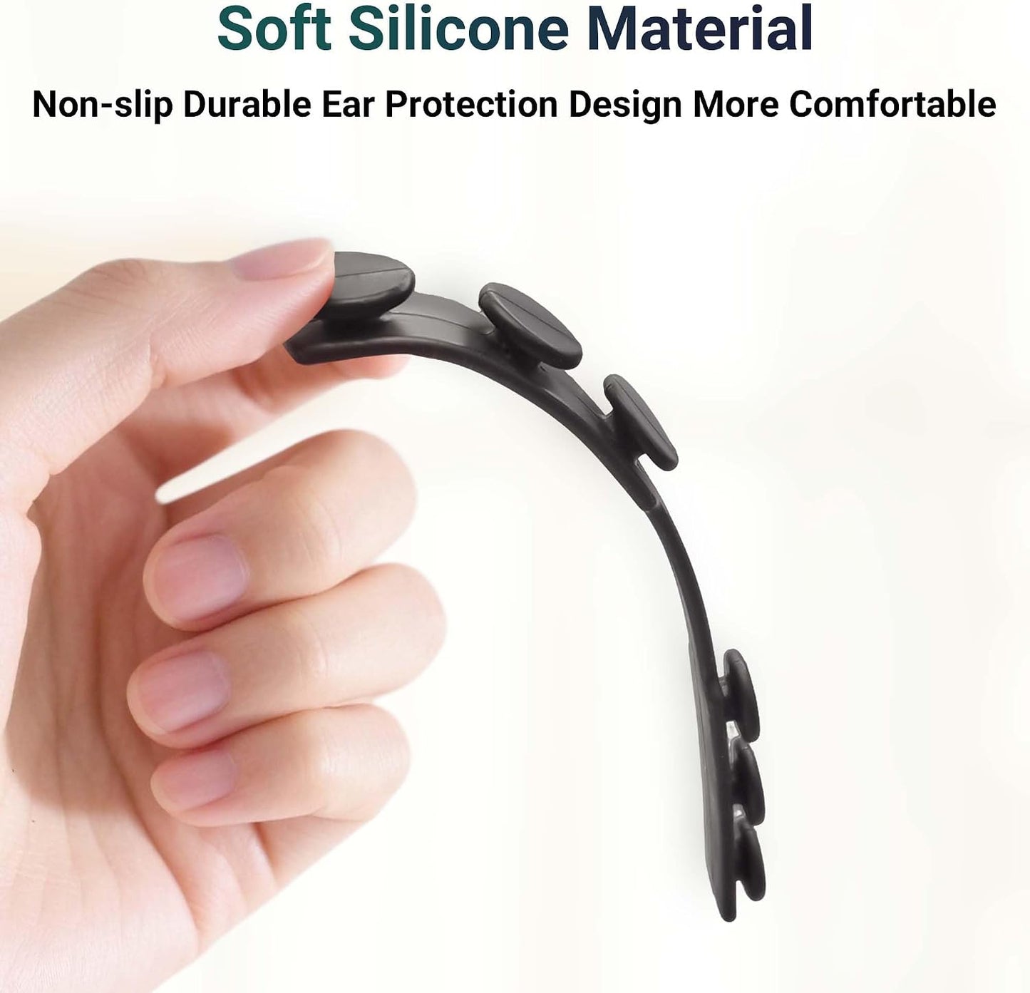Silicone Mask Holder Ear Saver Mask Extender Strap Adjustable
