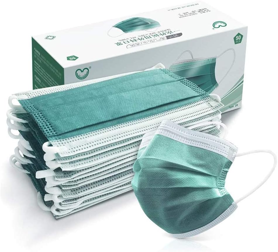 Disposable Face Mask 4-Ply Adult Soft Breathable Safety Mask