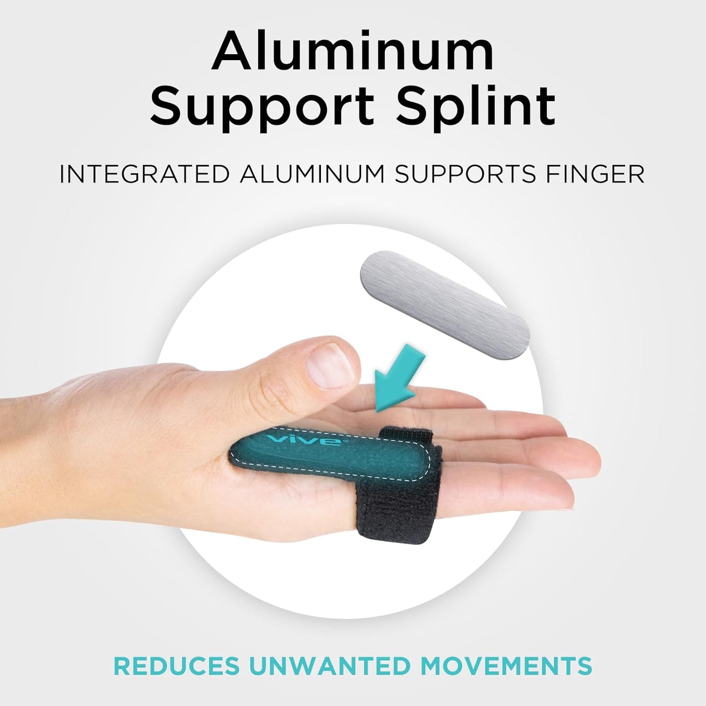 Vive Trigger Finger Splint - Support Brace for Finger and Thumb Relief
