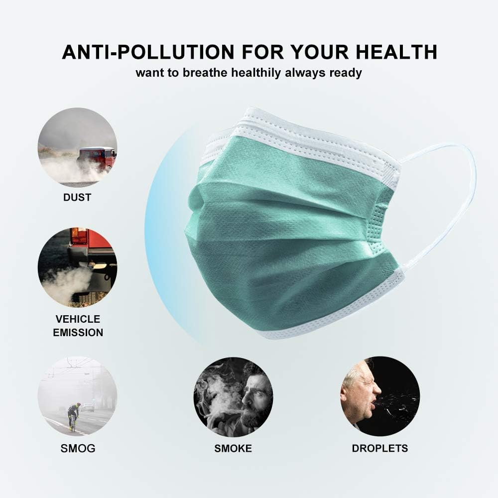 Disposable Face Mask 4-Ply Adult Soft Breathable Safety Mask