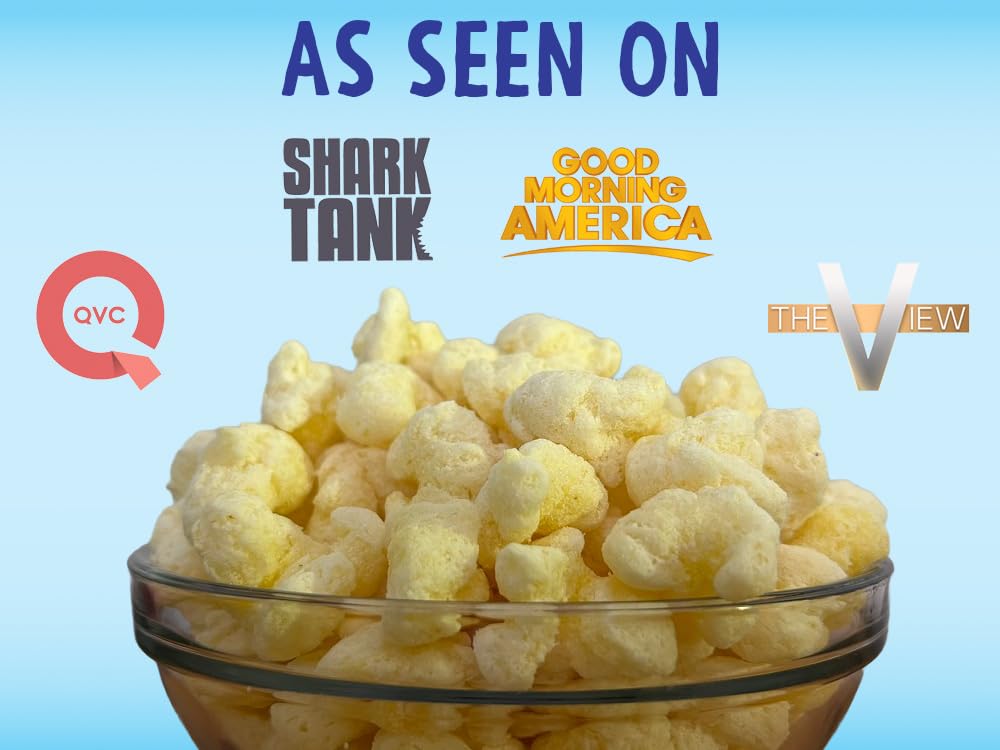 Like Air Puffcorn 5 Flavor Variety Pack, 20 Individual Bags, Gluten Free, Kosher, Non-GMO Corn Snacks